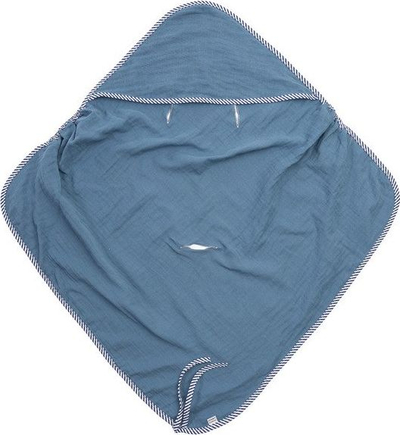 Pelenë museline për ulëse veture Sensillo Muslin Swaddle, 75x75 cm, blu