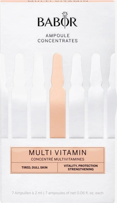 Ampula për fytyrë Babor Multi Vitamin 7x2ml, kompleks multivitaminash, rigjeneruese