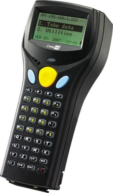 Kompjuter dore CipherLab 8300, ekran 128 x 64, 290g, i zi