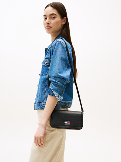 Çantë krahu për femra Tommy Hilfiger mTH5372, e zezë