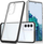 Mbulesë telefoni Hurtel Clear 3in1 për Samsung Galaxy S22 Plus, xhel, kornizë e zezë