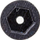 Thekë dekorativ Brewis, 6 mm, shkëlqyes, blu metalike