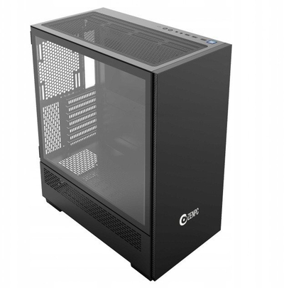 Kutia PC ZENPC Z3 Solid, 4 ftohësa P12 PWM PST, e zezë