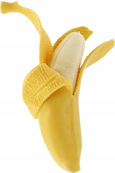 Lodër antistres Mega Creative 532548, e shtrydhshme, banane
