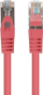 Kabllo rrjeti Lanberg PATCHCORD CAT6 FTP, 0.25m, set 10 copë, e kuqe