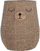 Shportë lodrash Beliani Fulan Teddy Bear, për fëmijë, seagrass natyral