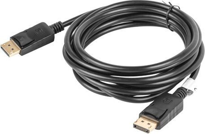Kabllo Lanberg DisplayPort - DisplayPort 3m, (CA-DPDP-10CC-0030-BK), e zezë