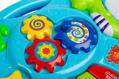 Tavolinë lodër për kalamaj Toyz, +18 mujsh, blu