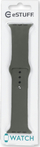 Rrip ore Apple eSTUFF ES660126, silikon, për Apple Watch, ngjyrë ulliri