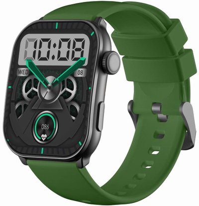Ora inteligjente Gravity GT28-4, 1.32", Bluetooth, rrip gome 22mm, e zezë