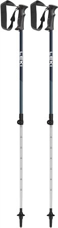 Скијачки стапчиња Leki Mountain Pole Rental Classic Jr, алуминиумски, за деца, многубојни