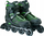 Patina inline Allright Velocity Mint, ABEC9, madhësia L 39-42, e zezë jeshile