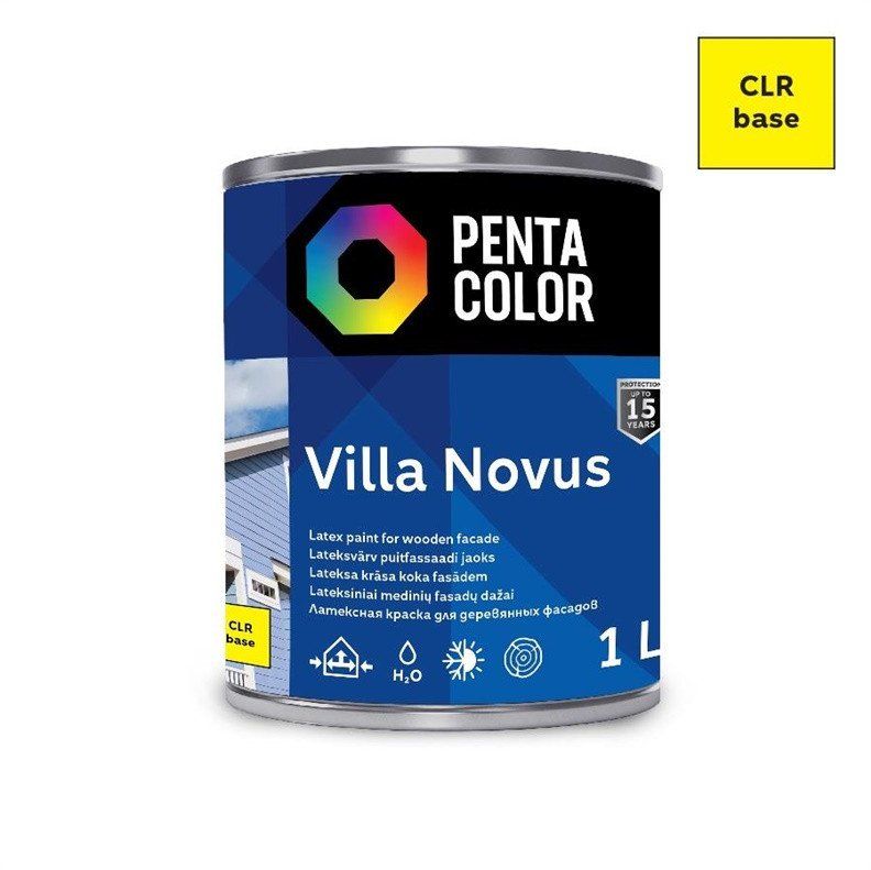 Bojë fasade Pentacolor Villa Novus CLR Base 15384023, për jashtë