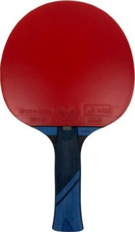 Raketë pingpongu Butterfly Ovtcharov Platin 85226, Panasia 2.0mm, dorezë ergonomike, e kuqe