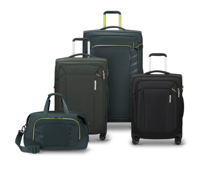 Valixhe Soft Me 4 Rrota Samsonite Respark Ngjyrë E Zezë