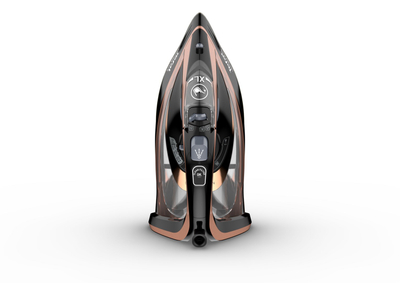 Hekur me avull Tefal Ultimate Pure FV9845E0, 3200W, fuqi avulli 60 g/min, blu