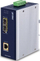 Konvertues industrial Ethernet Planet IGUP-1205AT, RJ45 bakër, full duplex 120 km, blu