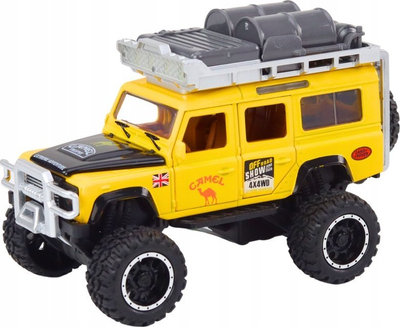 Makine lodër off road Guard 1:32, metal, me drita edhe zë, me ngjyra