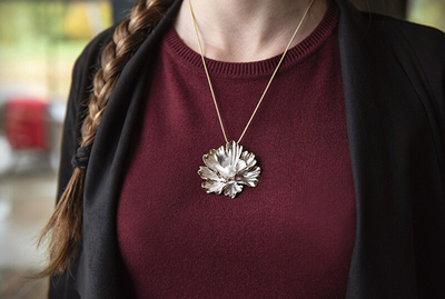 JwL Luxury Pearls Цветна Брошка JL0573