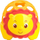 Lodër zhurmuese me unazë për dhëmbë Meibeile Animal Ball Gym, me drita edhe tinguj, shumëngjyrëshe