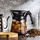 Set për kafe drip Hario V60 02 Drip in Server, 700ml, qelq rezistent ndaj nxehtësisë, transparent