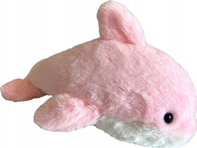 Lodër pelushi Beppe Little Dolphin, 19cm, rozë
