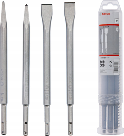 Set daltash Bosch SDS-plus Standard 4 copë, 250mm