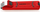Vegël zhveshëse kabllosh Knipex 16 20, diametër 8–28 mm, ergonomike, e kuqe