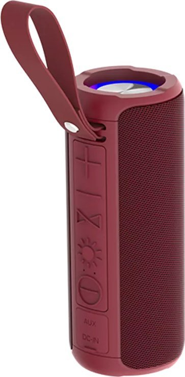 Altoparlant Bluetooth Denver BTV-213, portativ, 3 orë bateri, i kuq bordo