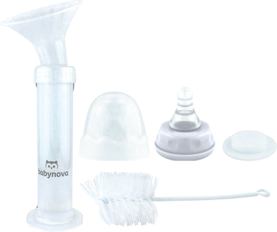 Set pompe gjiri manuale me brushë për pastrim Baby Nova, 6 pjesë