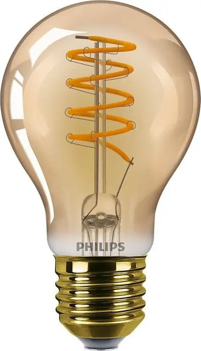 Llambë dekorative LED Philips Vintage Classic A60, 4W 250 lm, E27, dritë e ngrohtë