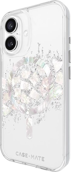Mbulese telefoni Case-Mate Karat MagSafe për iPhone 16, transparente, gold