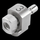 Adaptori orbital Flex DT-XF 3 PXE, për PXE 80 10.8-EC, 3 mm, argjendtë