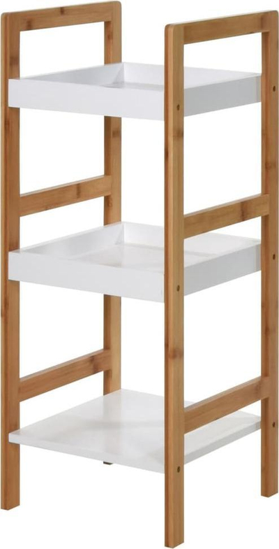 Raft banjoje Bathroom Solutions, bambu, 3 kate, kafe natyrale