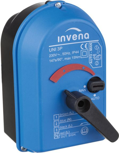 Aktuator elektrik për valvul përzierëse Invena CM-00-000