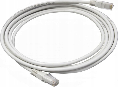 Kabllo rrjeti Lexton Patchcord UTP Cat5e, RJ45 8p8c, 0.5m, gri