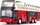 Lodër autobus me pult Double Eagle E640-003, shkallë 1:18, 2.4GHz, i kuq krem