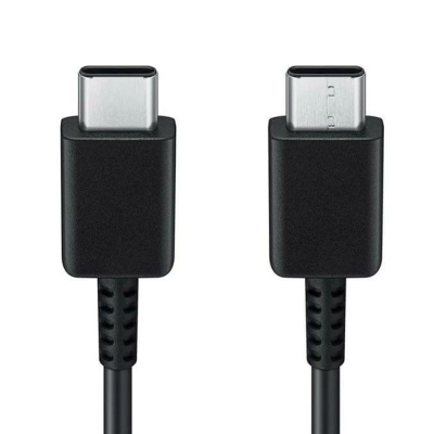 Кабел за полнење Samsung EP-DN975BBE, USB-C во USB-C, 1m, 5A, црн