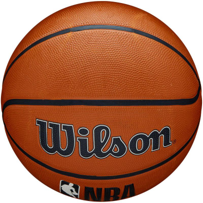 Top basketbolli Wilson NBA DRV Plus WTB9200XB për jashtë, portokalli
