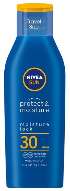 Locion dielli Nivea Sun Protect and Moisture SPF30, 100ml