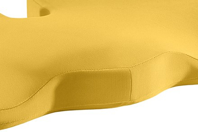 Jastëk ergonomik për karrige Leitz Ergo Cosy, universal, i verdhë