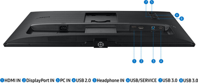 Monitor Samsung S60A, 27\" LED, QHD, i zi