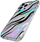 Kapak telefoni Tech21 Evo Art Zesty Zebra për iPhone 13 Pro, me xham mbrojtës, transparen