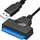 Adapter USB në SATA Izoxis 23603, USB 3.0, për disqe 2.5", i zi