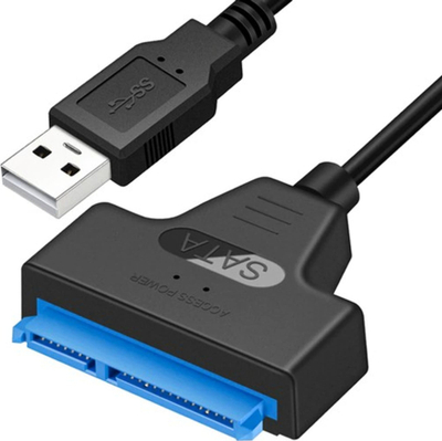 Adapter USB në SATA Izoxis 23603, USB 3.0, për disqe 2.5", i zi