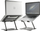 Mbajtëse laptopi Mozos Ergonomic N2-BK, e rregullueshme, ergonomike, e zezë