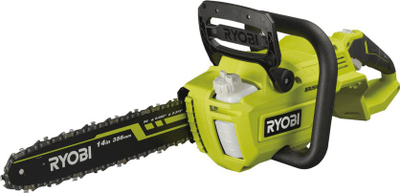 Sharrë zinxhiri pa kabllo Ryobi RY36CSX35A-0, 36V, motor brushless 35cm, jeshile me të zezë