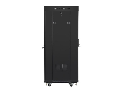 Kabinet RACK Lanberg FF01-6627-23BL, 27U, në këmbë, i zi