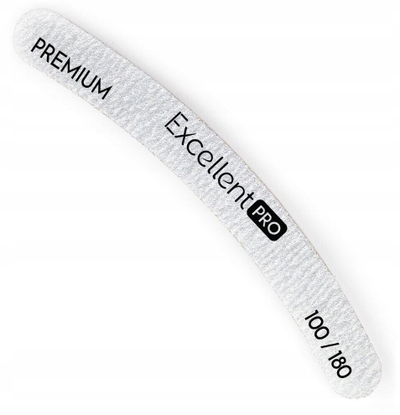 Професионална турпија за нокти Excellent Banana Premium, grit 100/180, 10 парчиња