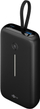 Powerbank Goobay 20000mAh, 15W, kabllo USB C e integruar, i zi